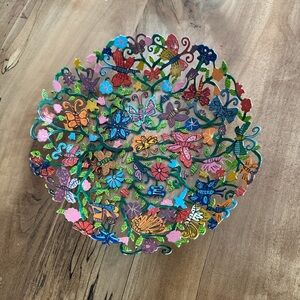 Yair Emanuel hand painted laser cut butterflies